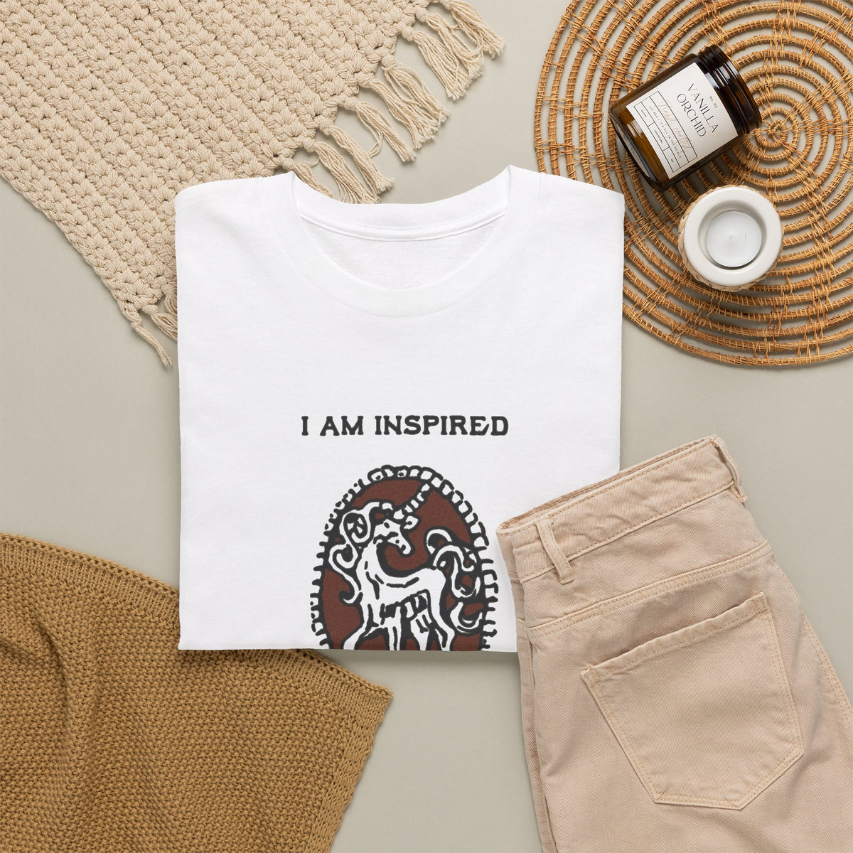 Inspired Horse Graphic Tee, Equestrian Quote Shirt Men's Tee