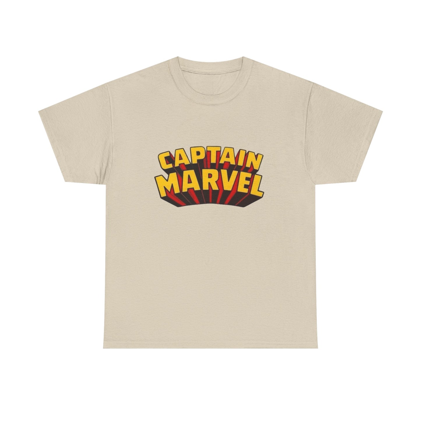 Captain Marvel Graphic T Shirt NEW Unisex Heavy Cotton Tee