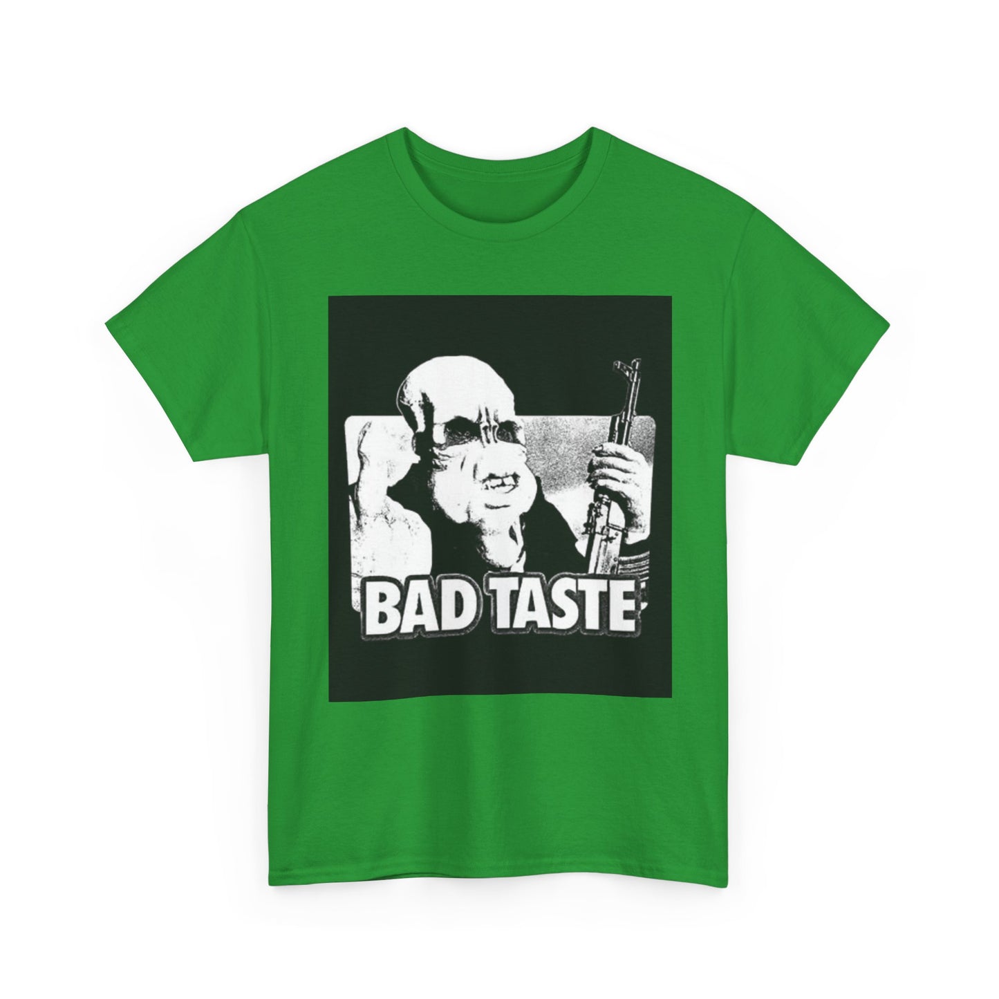 Bad Taste Poster Shirt Retro Graphic Art Unisex Heavy Cotton Tee