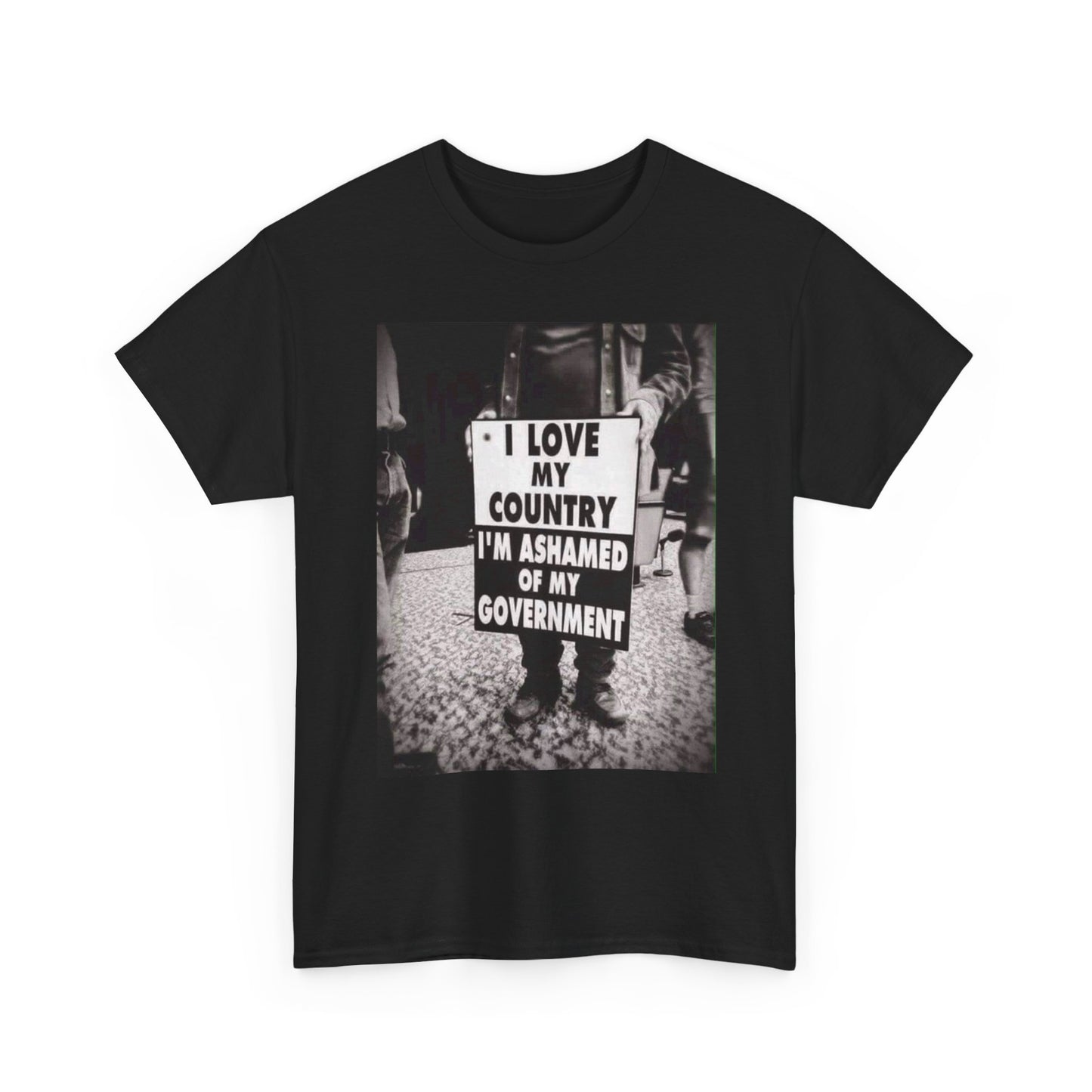 I Love My Country Vintage Graphic T Shirt Unisex Heavy Cotton Tee NEW
