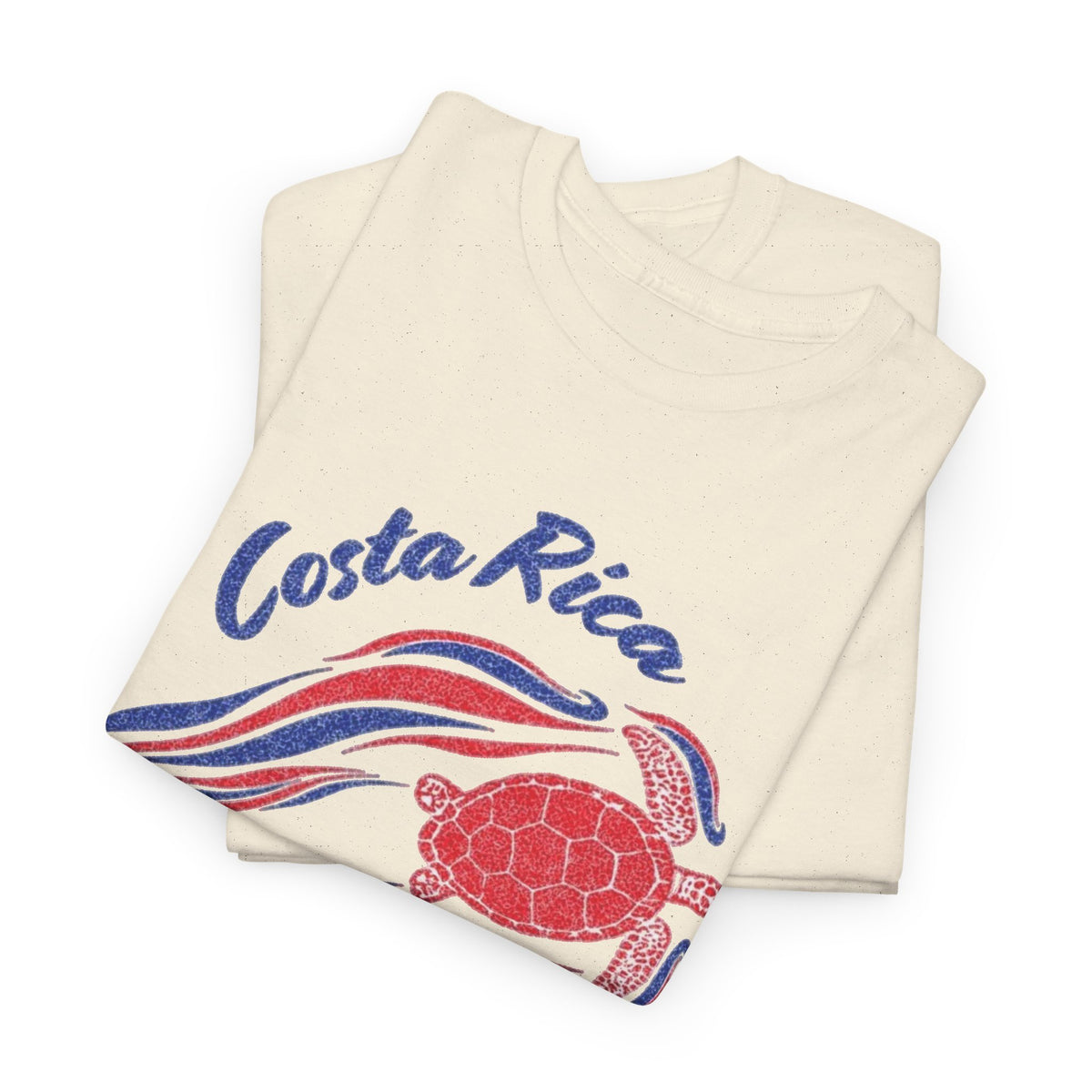Costa Rica Sea Turtles Graphic T Shirt Vintage Men's Heavy Cotton Tee