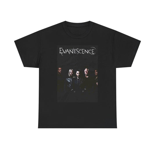 Evanescence Graphic T Shirt Vintage Rock Band Merch Unisex Heavy Cotton Tee