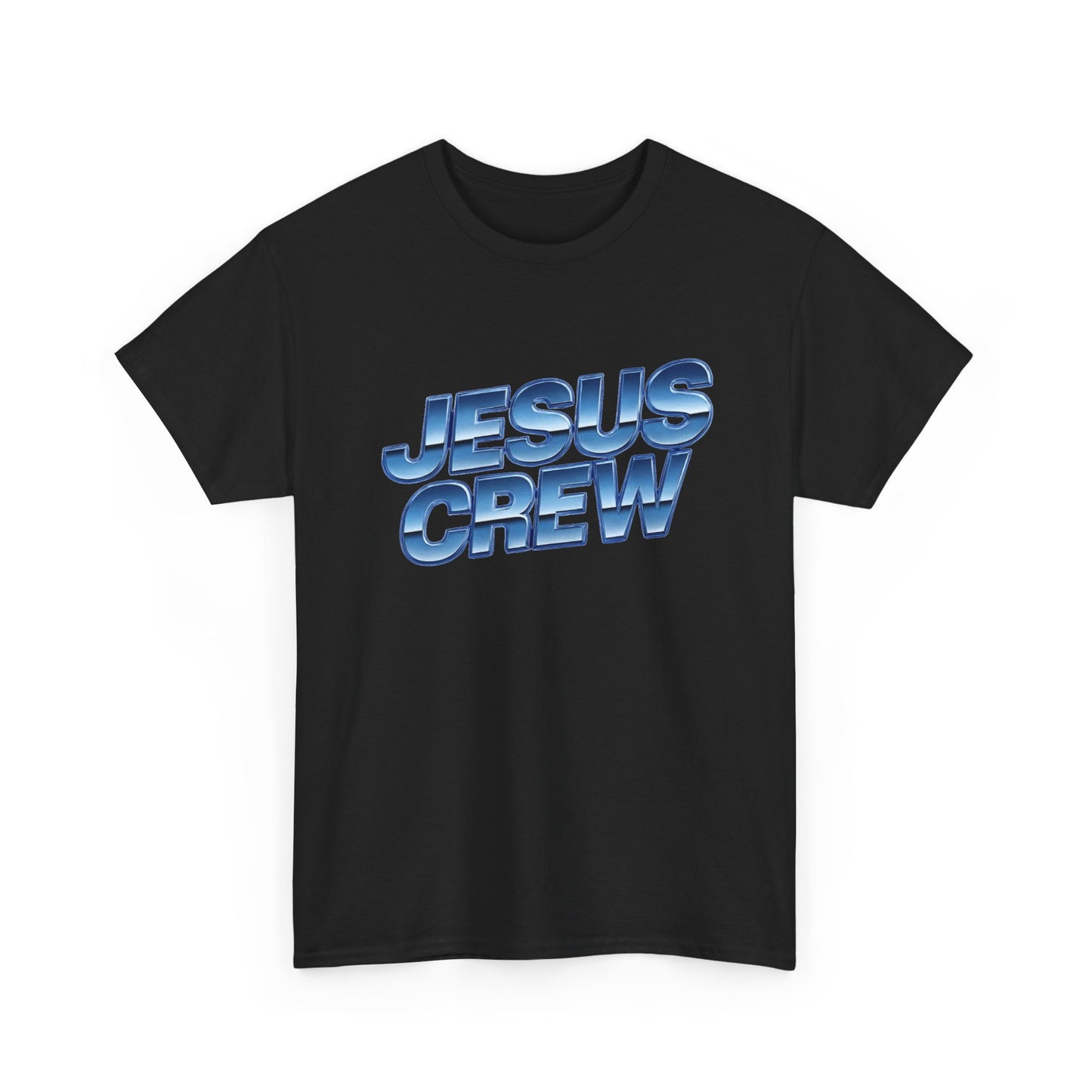 Jesus Crew Retro Graphic T Shirt Regular Men's Heavy Cotton Tee
