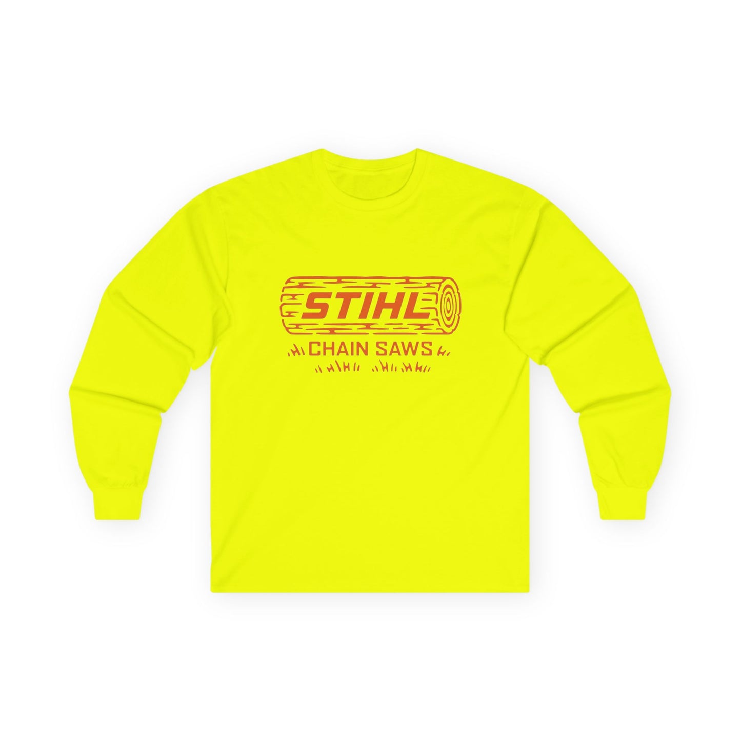 Stihl Chainsaws Shirt NEW MENS Unisex Ultra Cotton Long Sleeve Tee