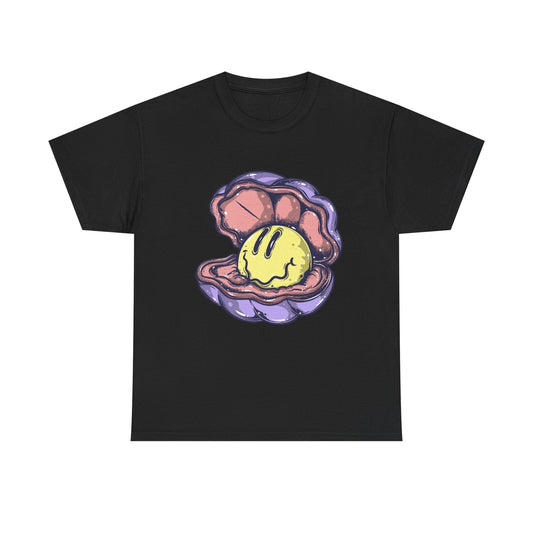 Happy Clam Graphic T Shirt NEW Adult Tee