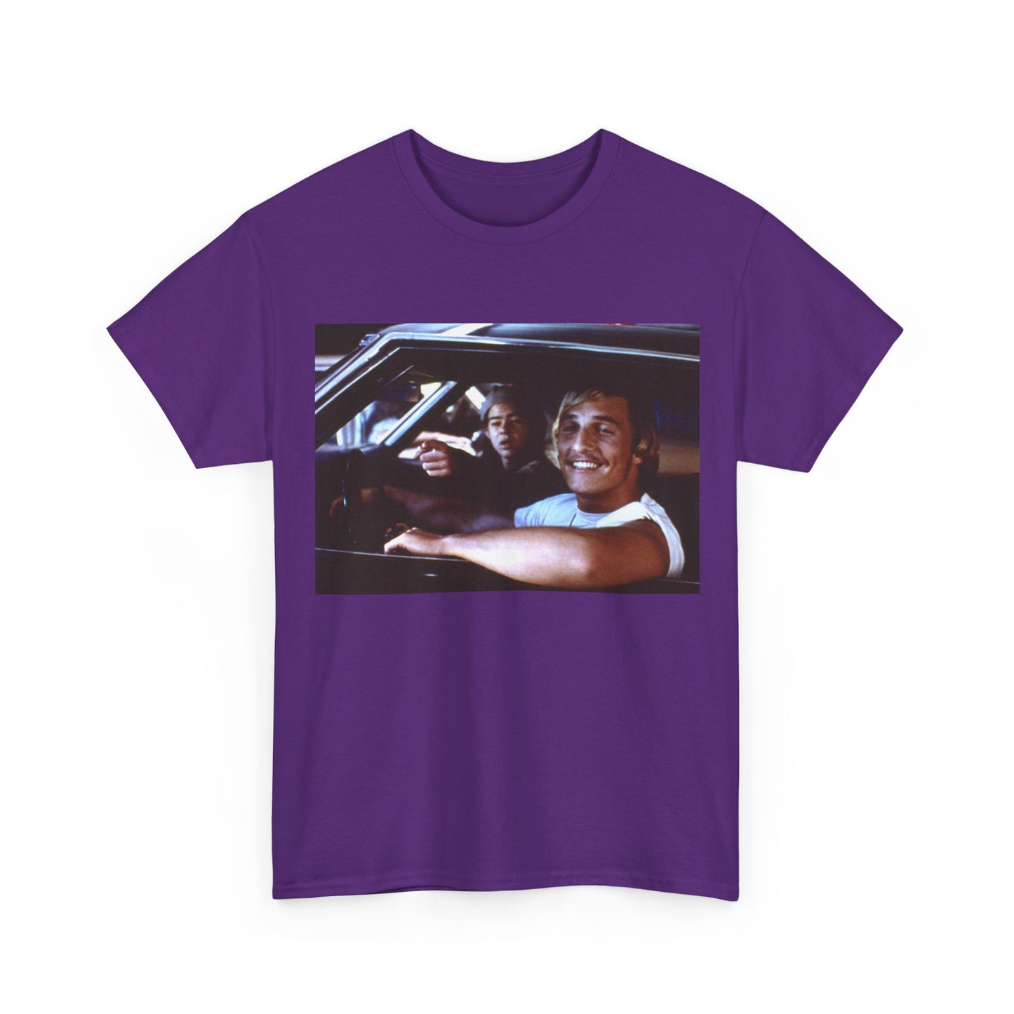 Dazed and Confused Tshirt Vintage Movie Poster Retro Texas Unisex Heavy Cottonn