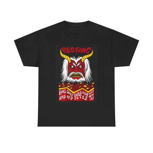 RedFang Tshirt Classic Rock Retro Merch Graphic Retro Unisex Heavy Cotton Tee