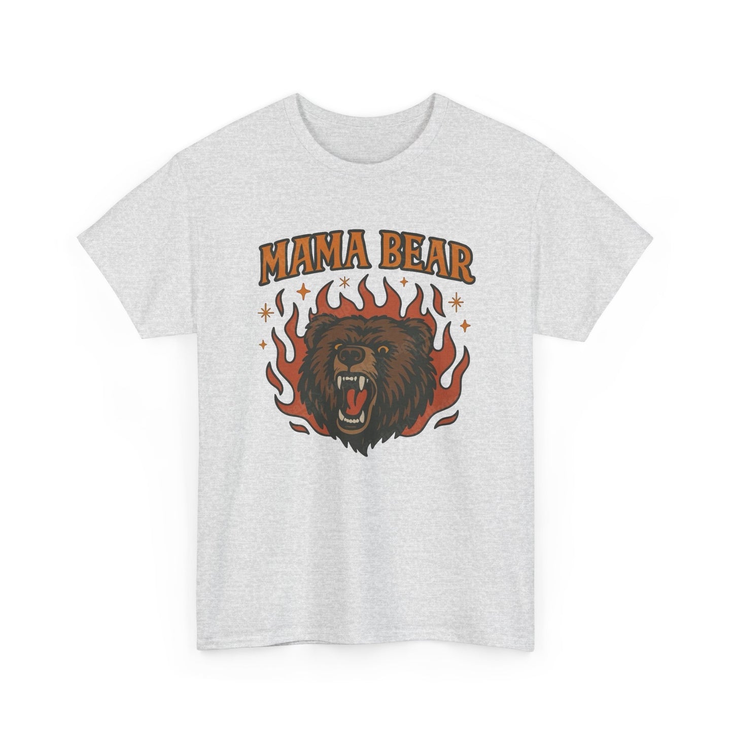 Mama Bear Graphic T Shirt NEW Unisex Heavy Cotton Tee