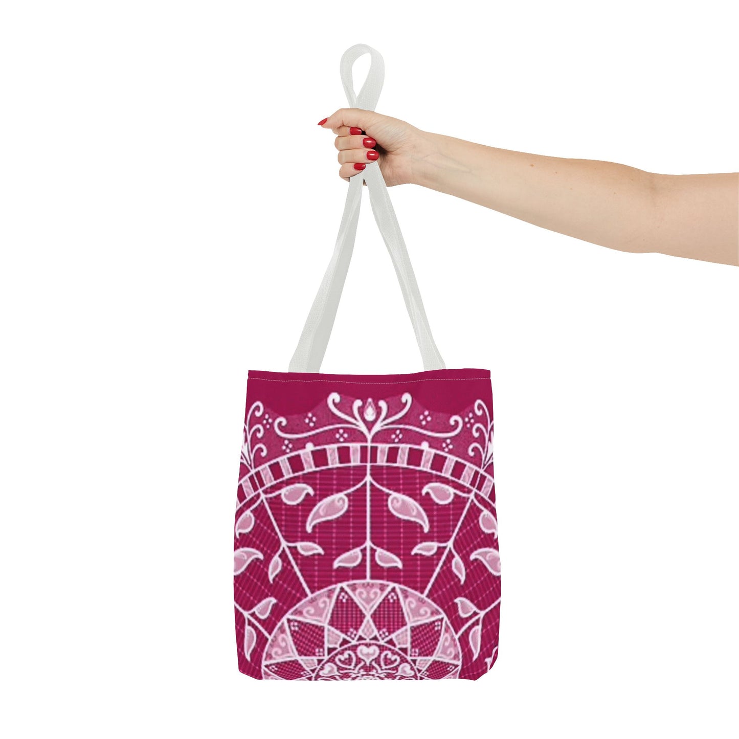 Pink And Silver Multi Color BRAND NEW MODERN Tote Bag (AOP)