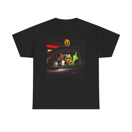 Kermit Thug Funny Funny Graphic T Shirt NEW Adult Tee