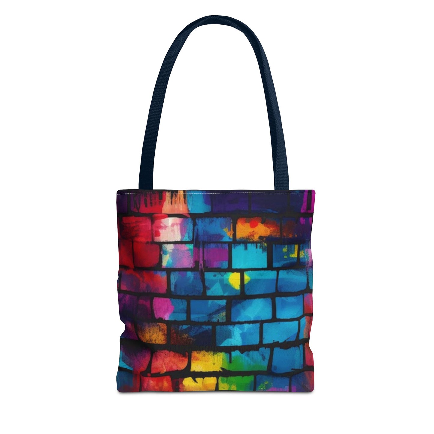 Rainbow Brick BRAND NEW Modern Purse - Pocketbook - Travel Tote Bag (AOP)