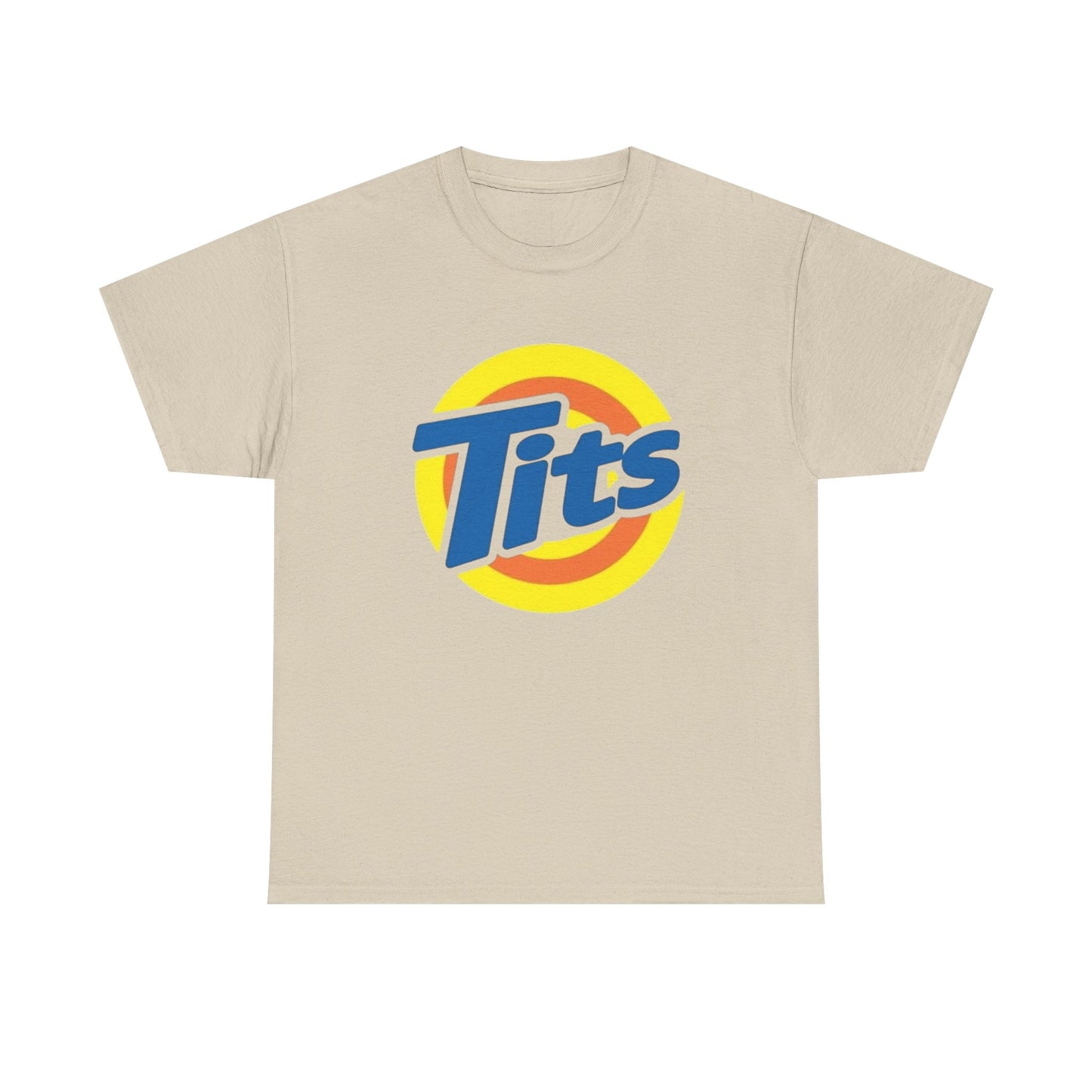 Tits Funny Sex Jokes Graphic T Shirt NEW Unisex Heavy Cotton Tee