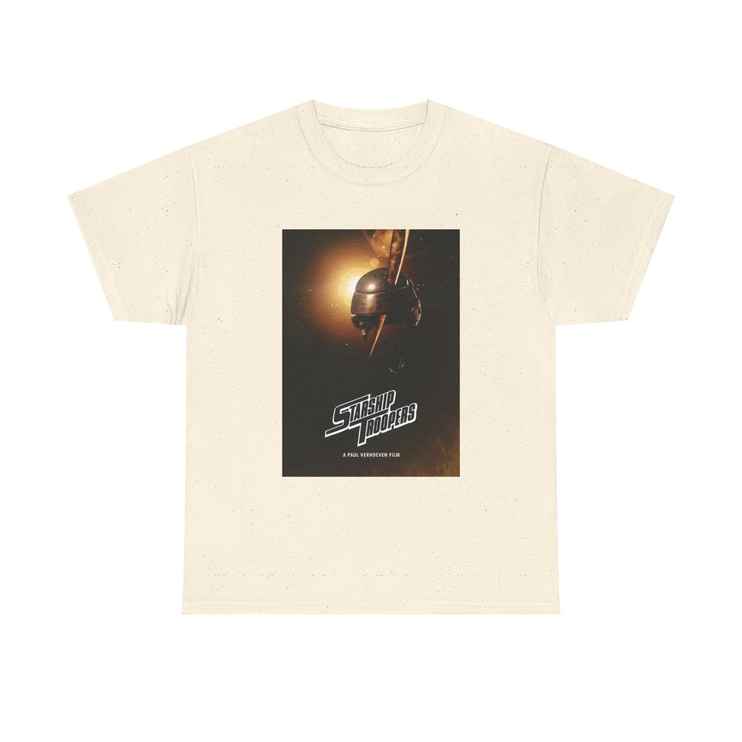 StarShip Troopers Tshirt Retro Action Movie Vintage Unisex Heavy Cotton Tee