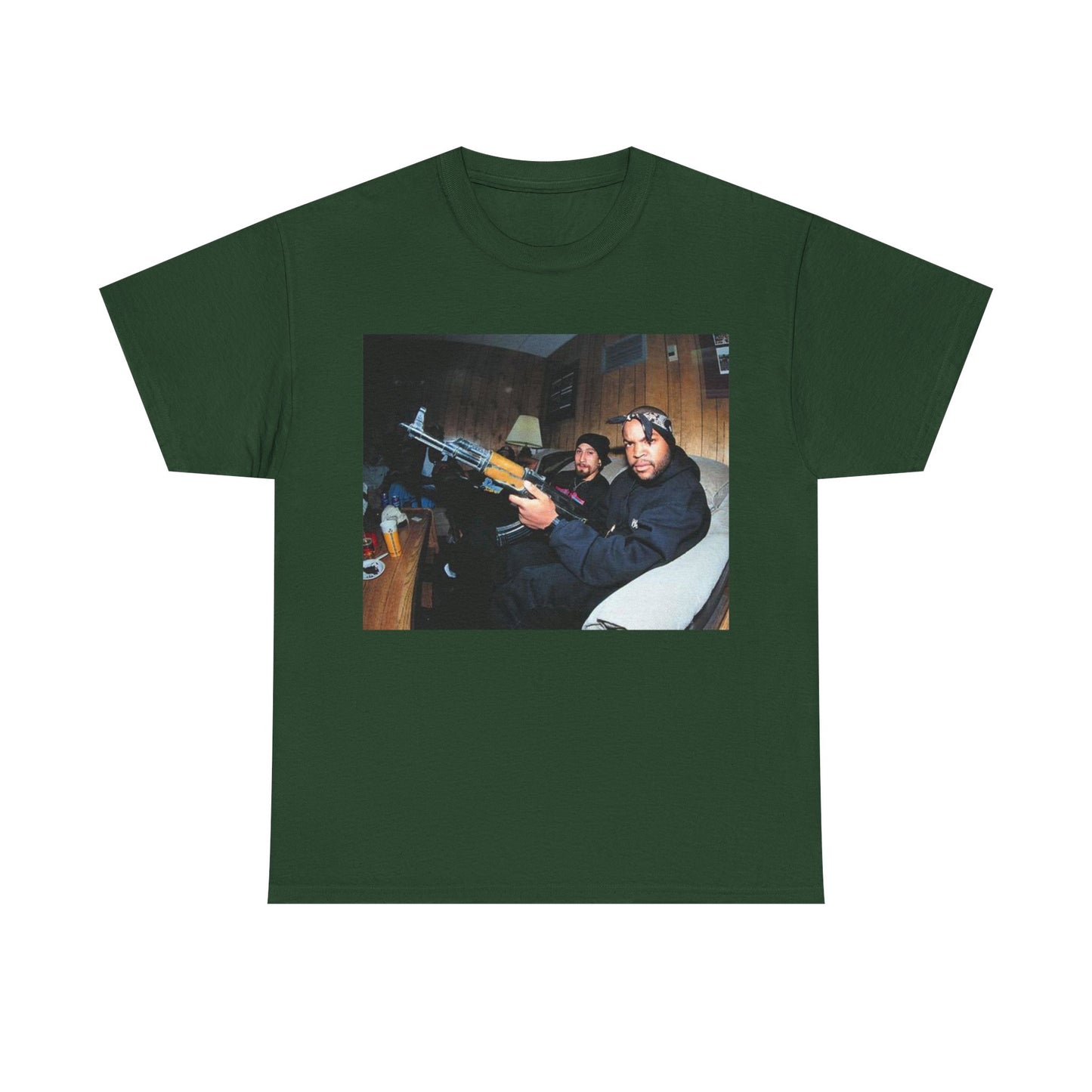 Ice cube T-shirt vintage 90s NWA California retro meme Unisex Heavy Cotton Tee