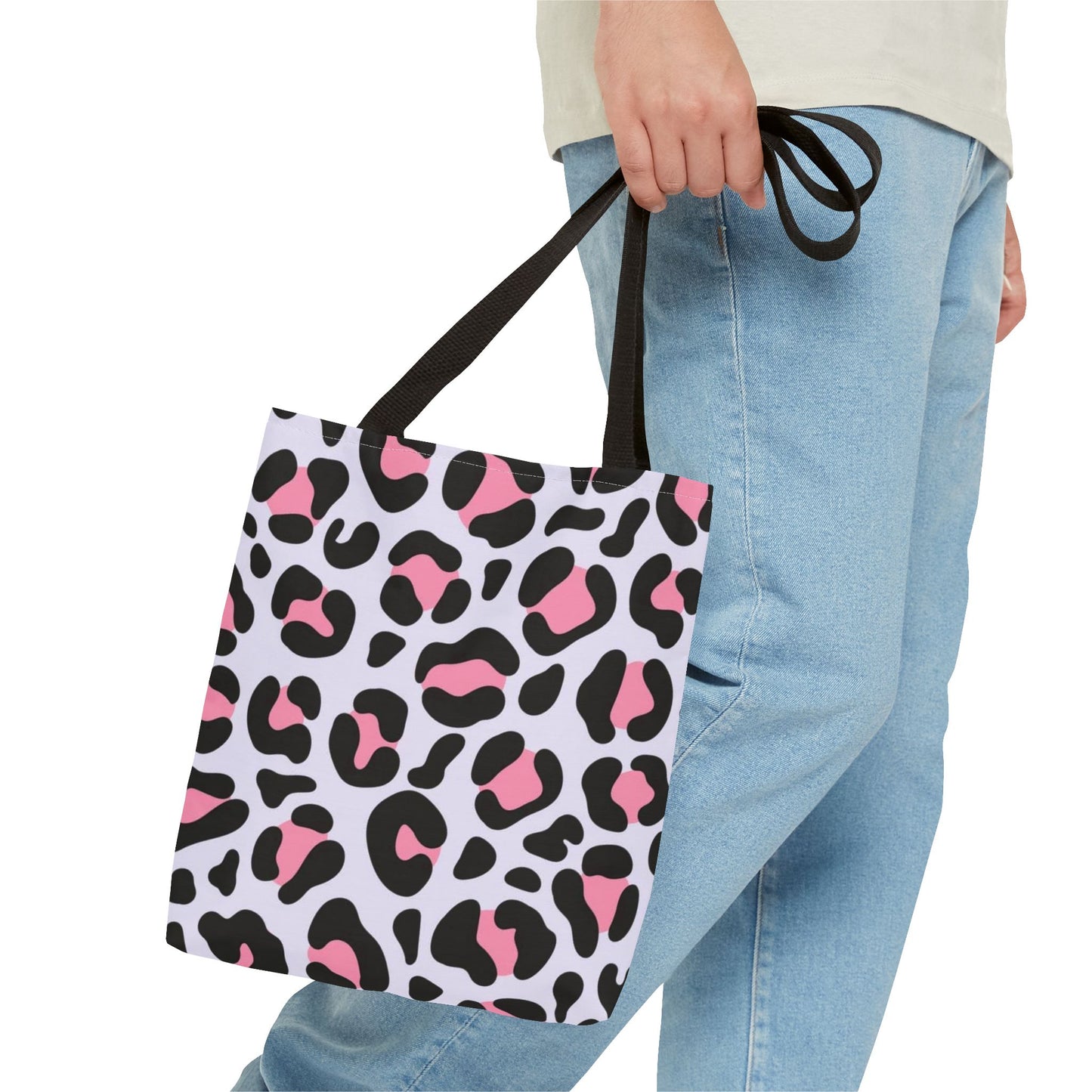 Pink Cheetah Multi Color BRAND NEW MODERN Tote Bag (AOP)