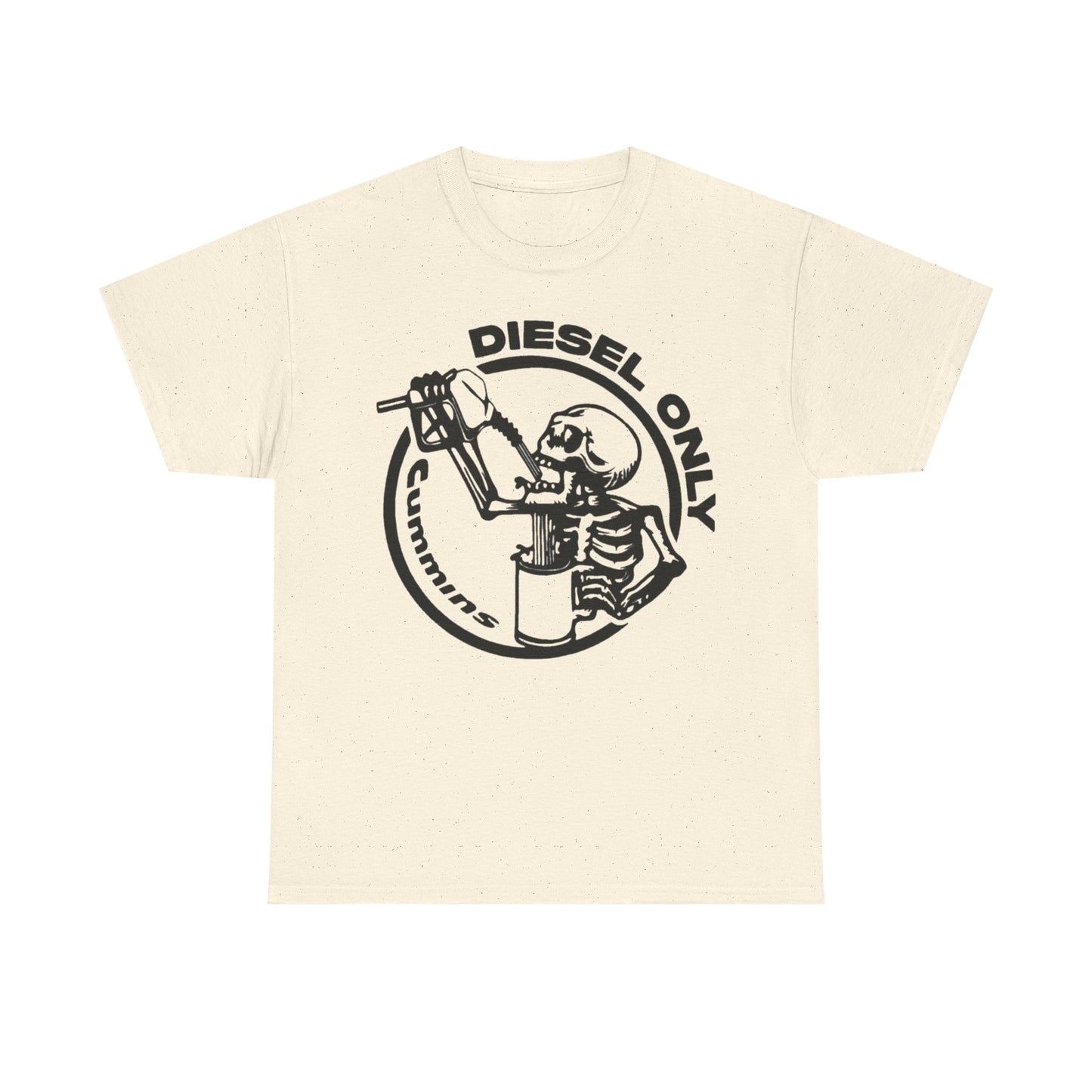 Diesel Only Cummins Graphic T Shirt Unisex Heavy Cotton Tee NEW