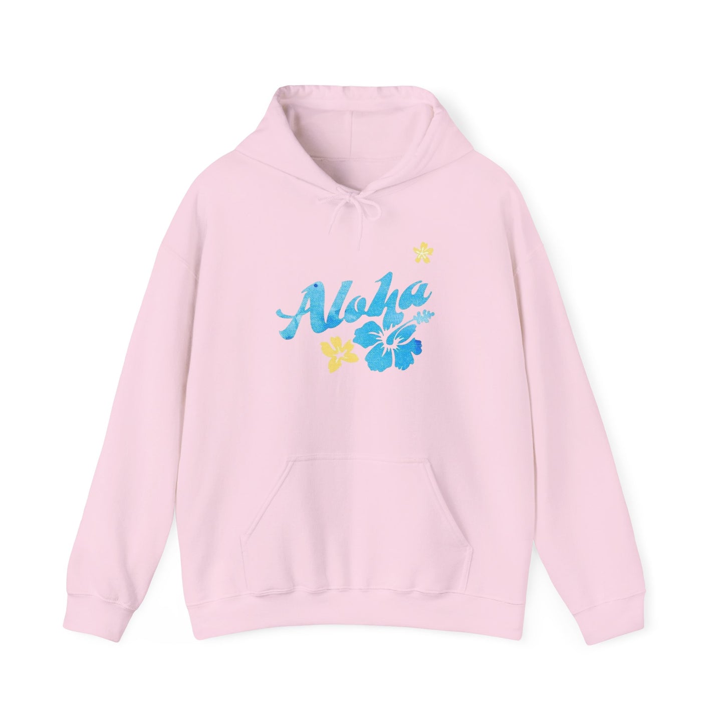 Aloha Hawaiian Tropical Graphic Hoodie Unisex Heavy Blend™ Hooded Sweatshirt