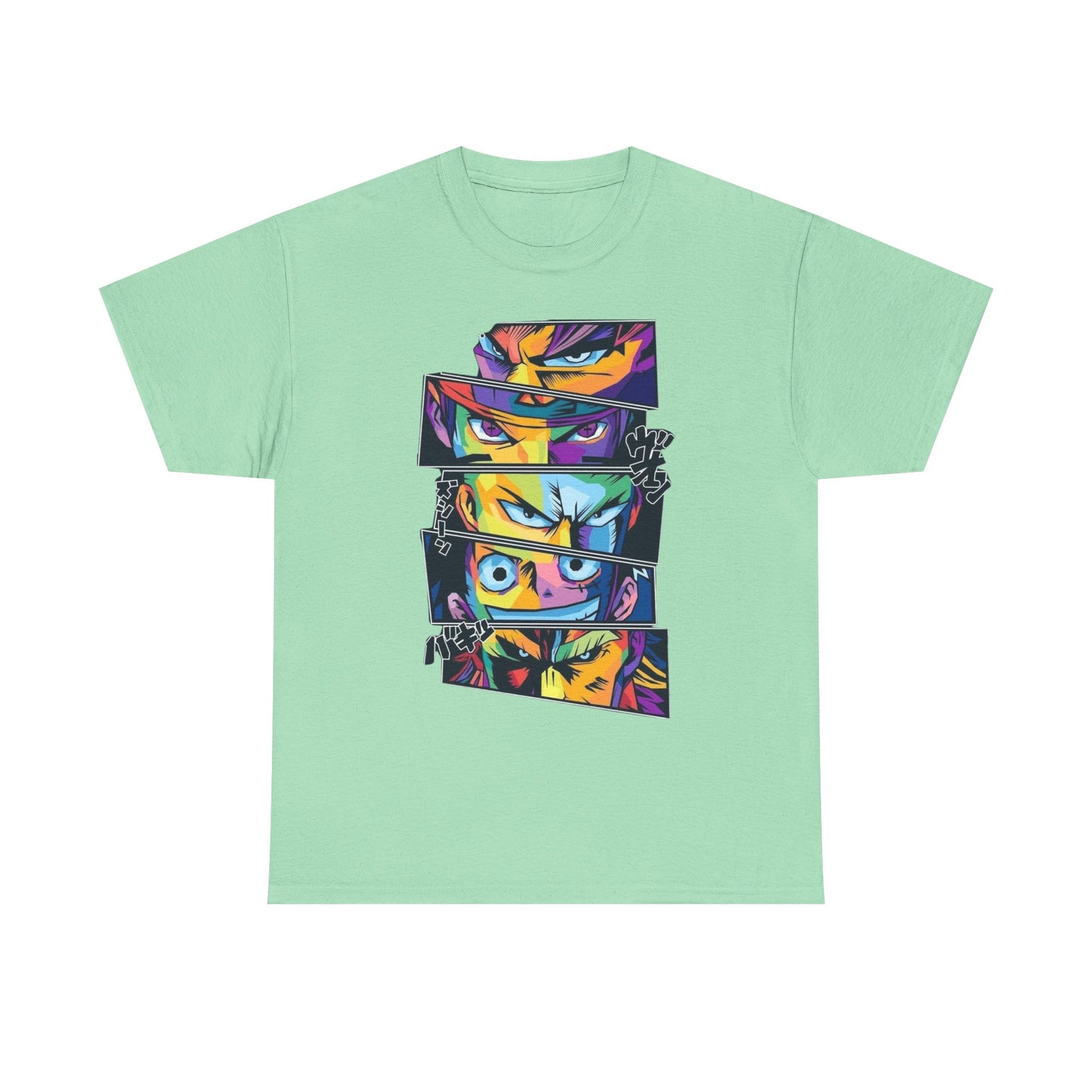 Anime Retro Graphic T Shirt Unisex Heavy Cotton Tee