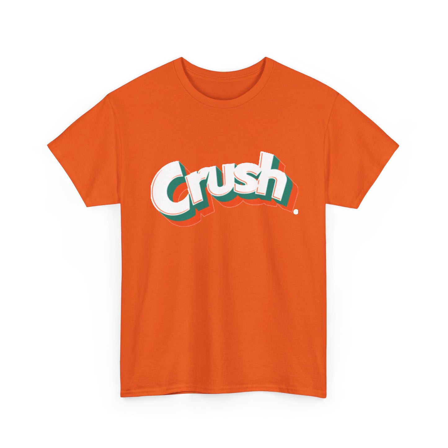 Crush soda T-shirt vintage retro design Mountain Dew nostalgia 90s Heavy Cotton