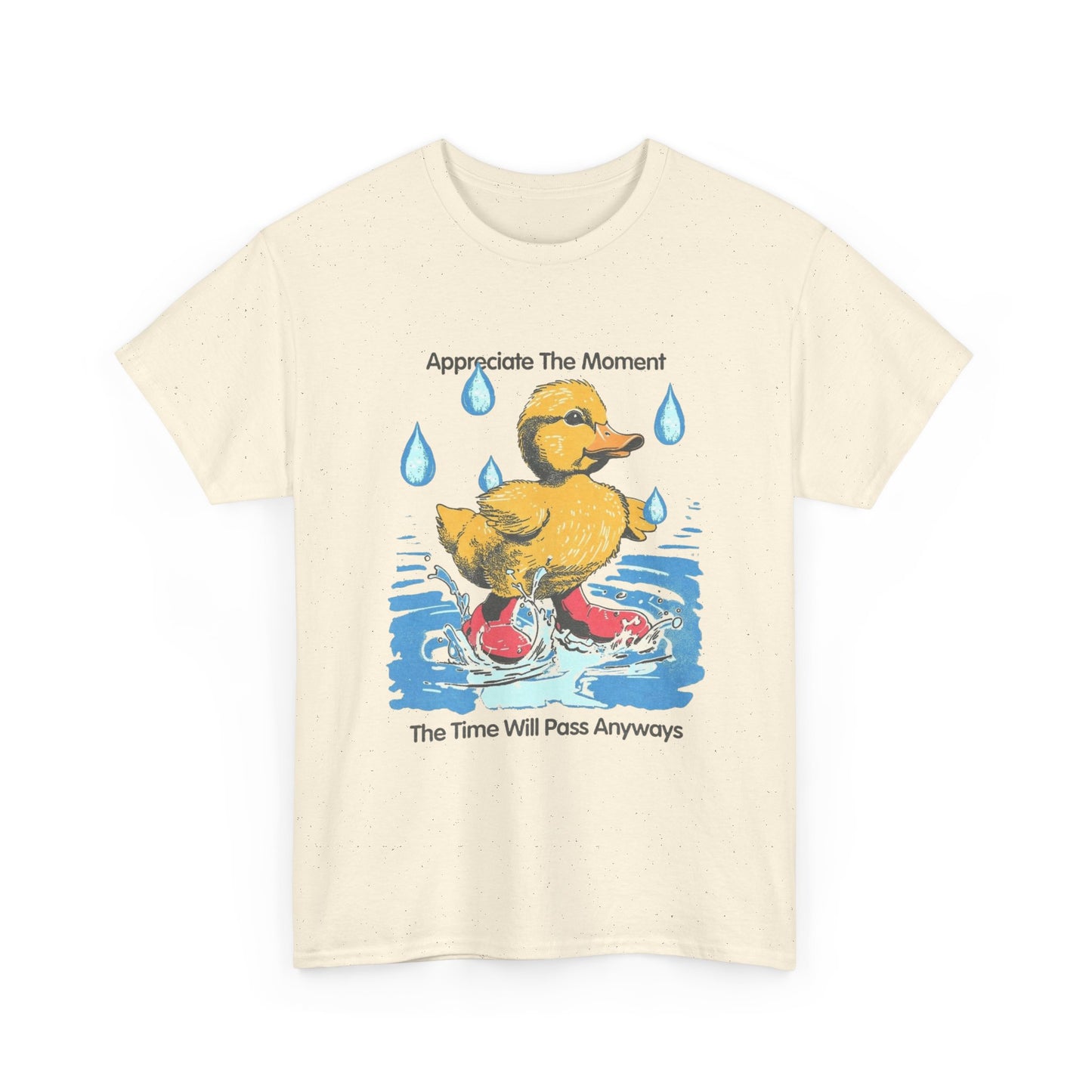 Appreciate The Moment Graphic T Shirt Unisex Heavy Cotton Tee Gift Vintage