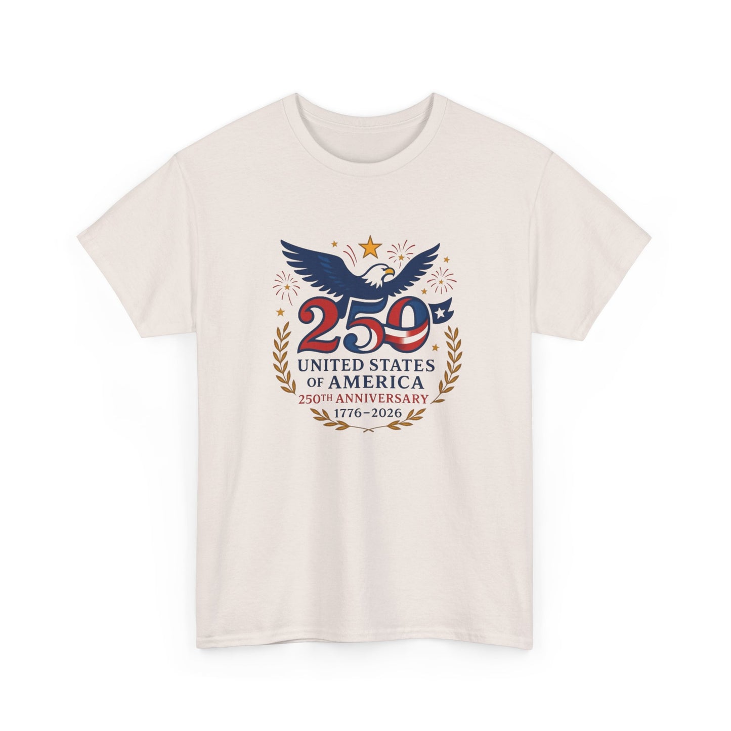 USA American 250th Anniversary Graphic T Shirt Adult New Tee