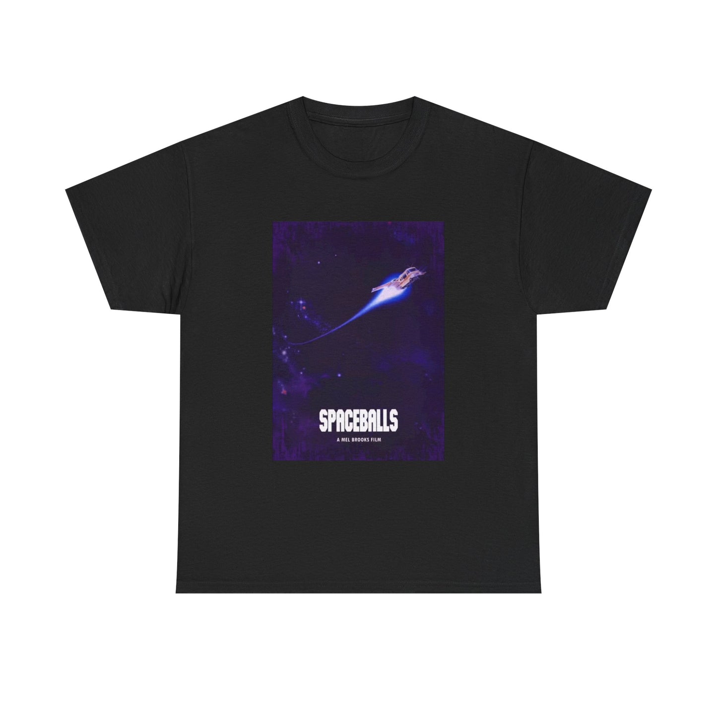 SpaceBalls Tshirt Vintage Retro Movie Comedy Funny Unisex Heavy Cotton Tee