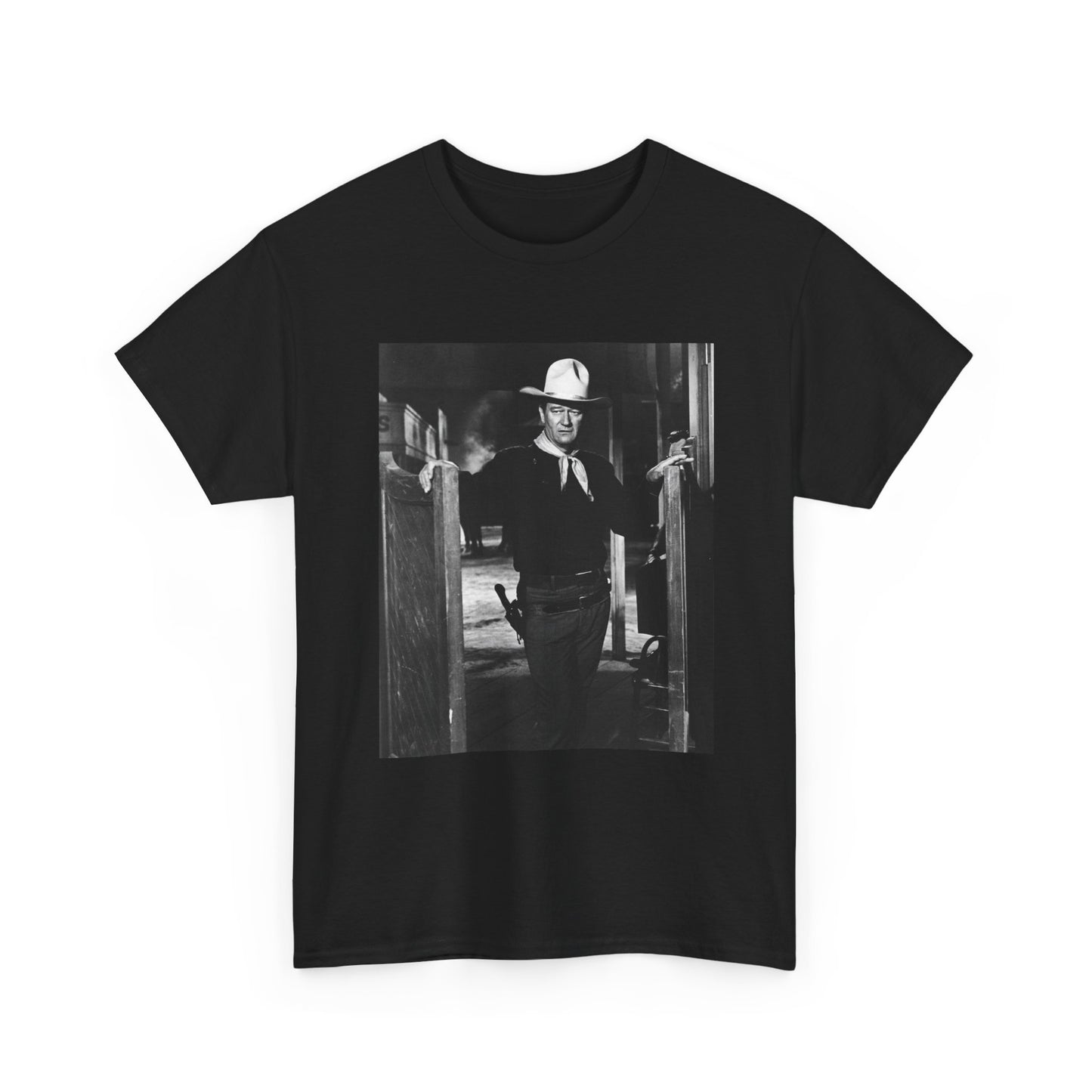 The Man Who Shot Liberty Valance Tshirt Vintage Poster Unisex John Wayne