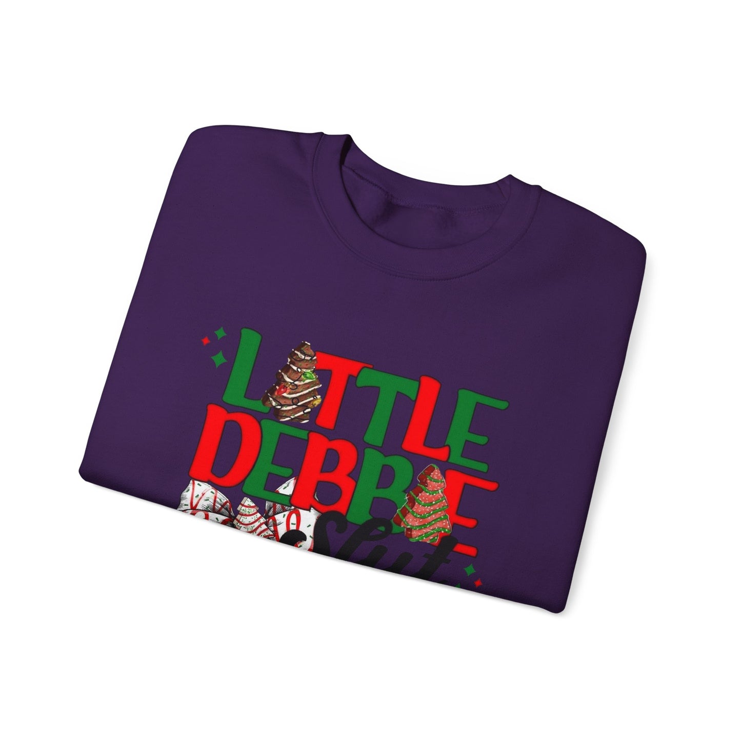 Little Debbie Slut Funny Christmas Sweater NEW Heavy Blend™ Crewneck Sweatshirt
