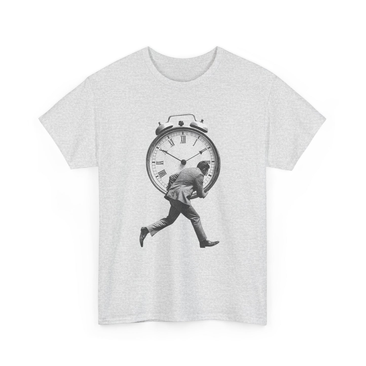 Times Running Out Graphic T Shirt NEW GIFT Unisex Heavy Cotton Tee