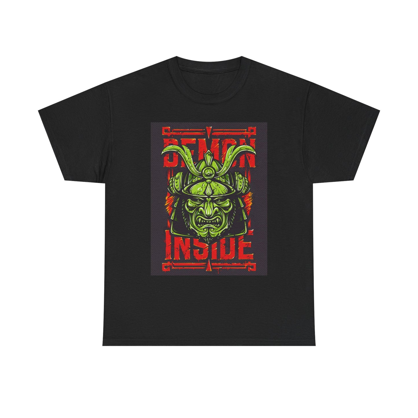 Demon Inside Graphic T Shirt Unisex Heavy Cotton Tee
