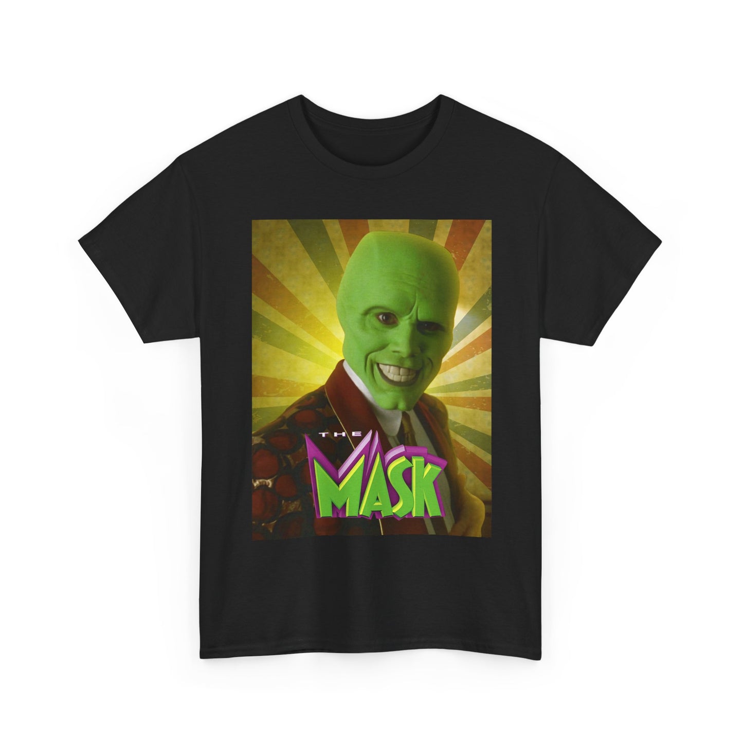 The Mask Tshirt Vintage Jim Carrey Movie Retro comedy 90s Nostalgia Fashion rare