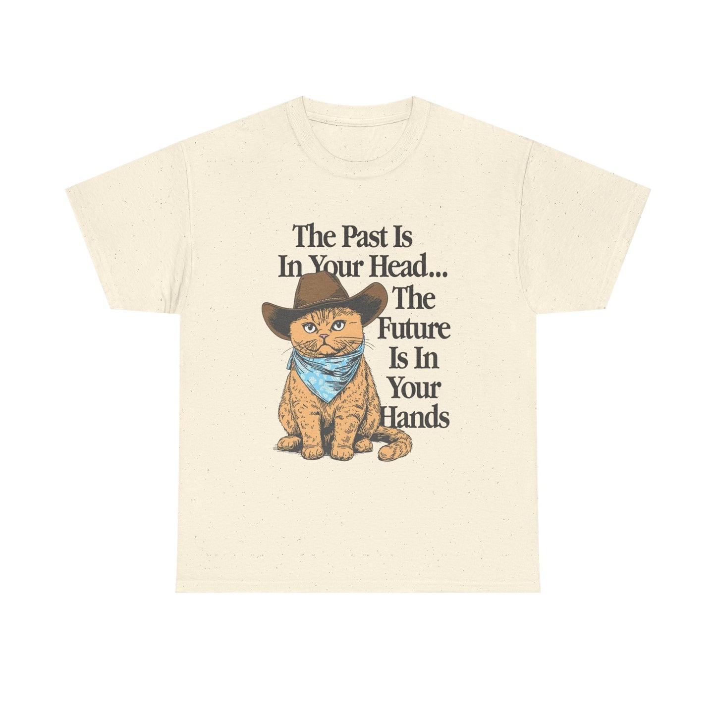 Future Is In Your Hands Graphic T Shirt Unisex Heavy Cotton Tee Gift Vintage