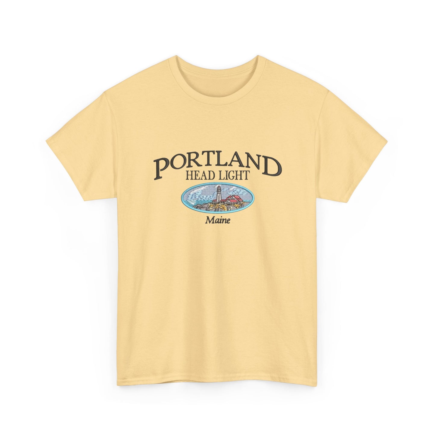 Portland Maine Graphic T Shirt NEW Unisex Heavy Cotton Tee