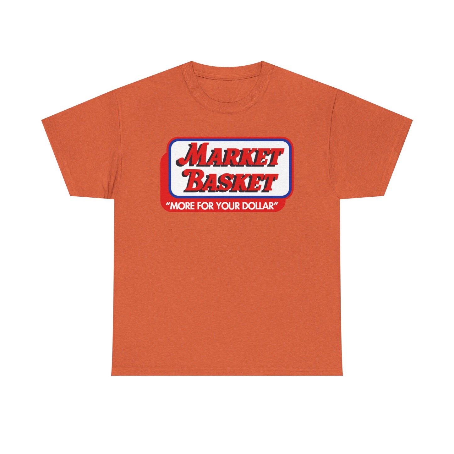 Boston vintage New England market basket patriots Heavy Cotton Tee