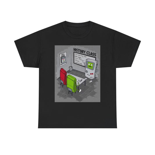 Vintage Game System Graphic T Shirt Funny Gamer Unisex Heavy Cotton Tee