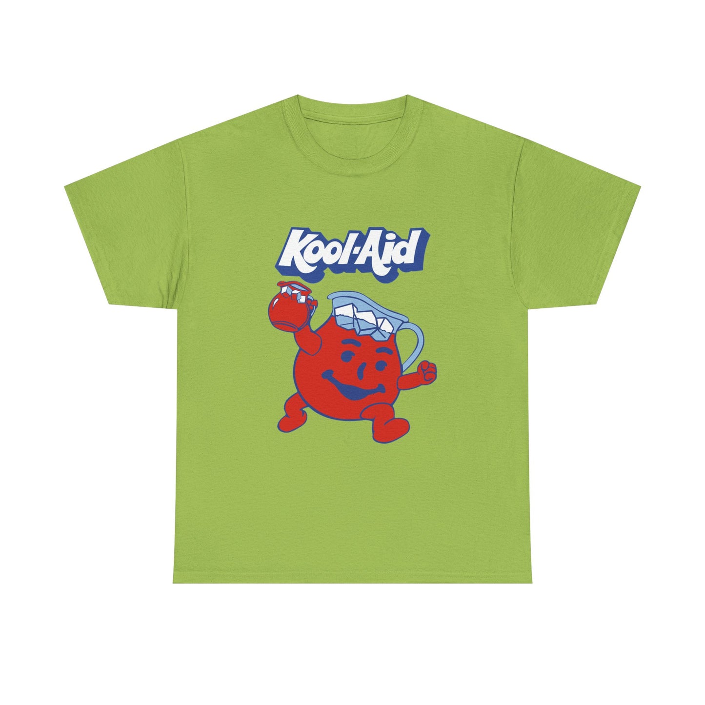 Kool Aid Shirt Funny Poster Retro 90s Nostalgic Logo Vintage Unisex Heavy Cotton