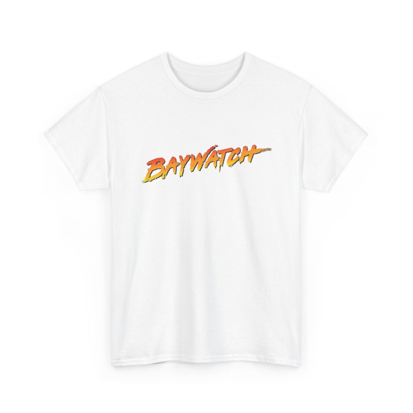 Baywatch Tv Series Vintage T Shirt Graphic Unisex Heavy Cotton Tee NEW GIFT