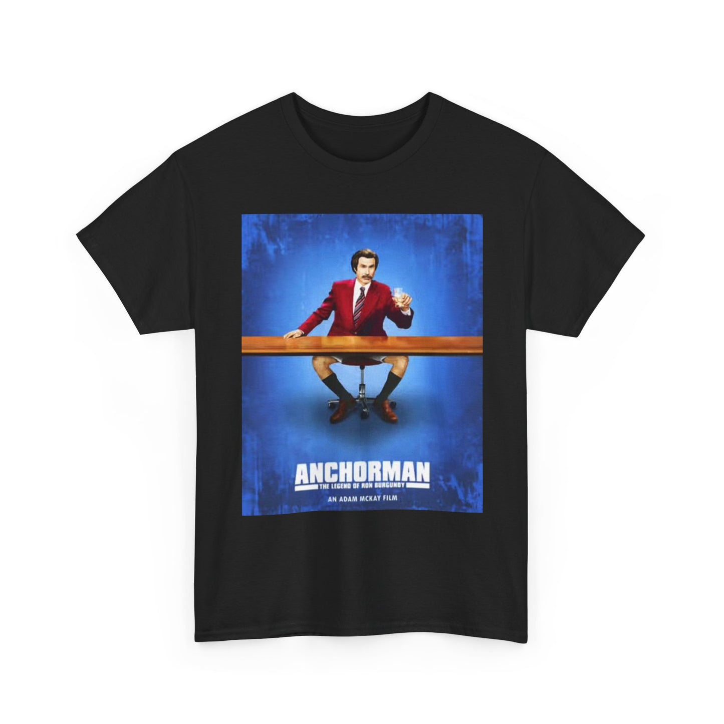 Anchorman T Shirt BRAND NEW Apparel Unisex Heavy Cotton Tee 1