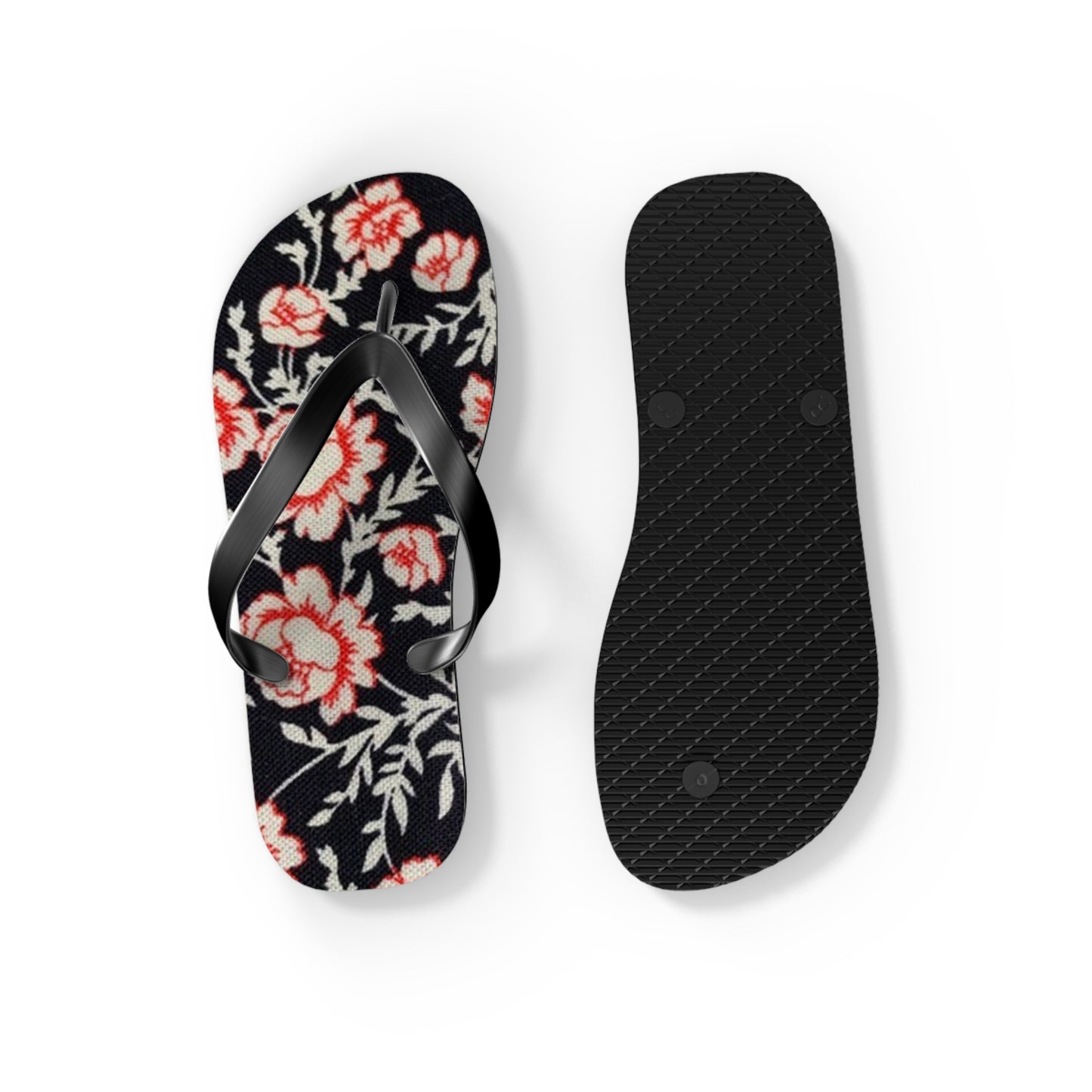 Pink Roses Sandals Summer Flip Flops Slides BRAND NEW