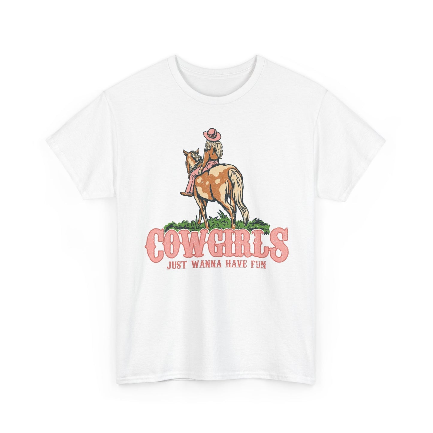 Cowgirls Wanna Have Fun Graphic T Shirt Women's BRAND NEW  Cotton Tee