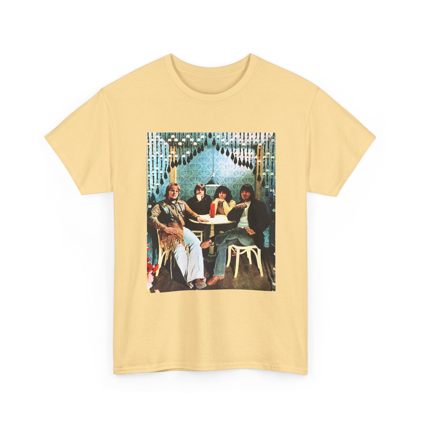 The guess who T-shirt vintage classic rock nostalgia Unisex Heavy Cotton Tee