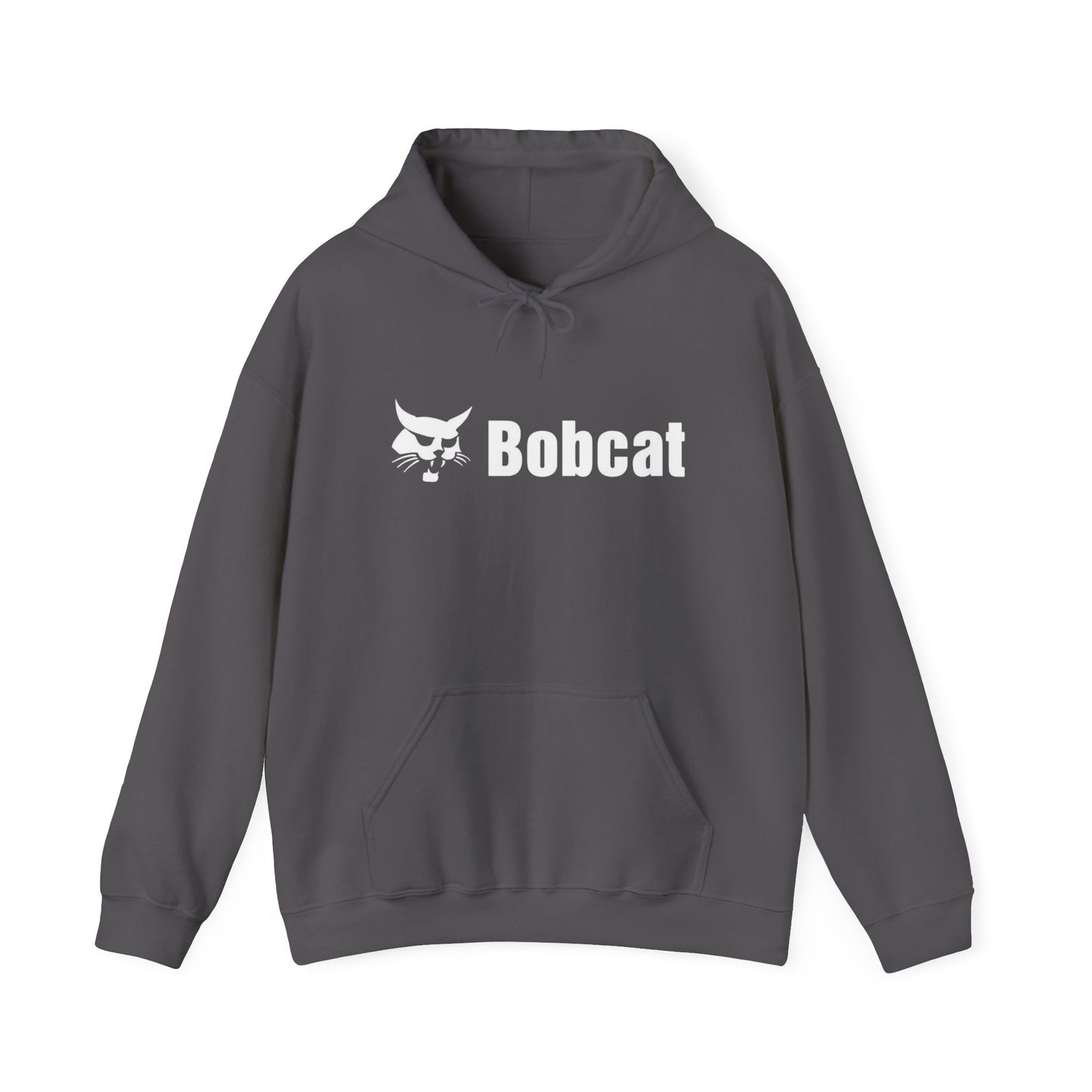 Bobcat Logo Retro Equipment Graphic Hoodie Unisex Heavy Blend™ Hooded Sweatshirt