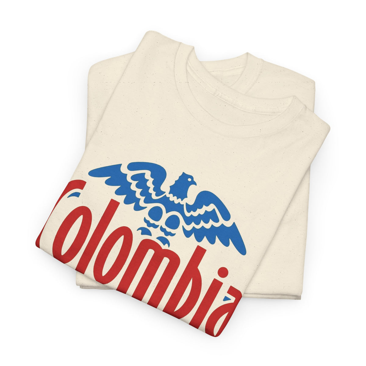 Colombia Graphic T Shirt Men's Travel Vintage Heavy Cotton Tee