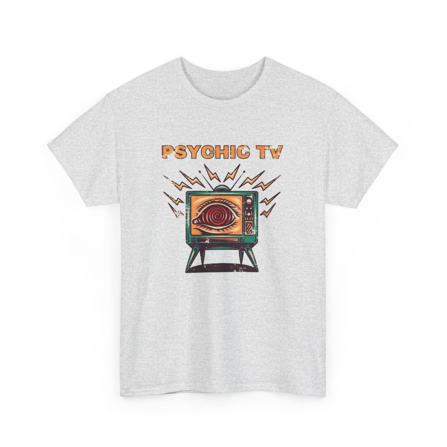 Physic TV Retro Graphic T Shirt NEW ADULT Unisex Heavy Cotton Tee