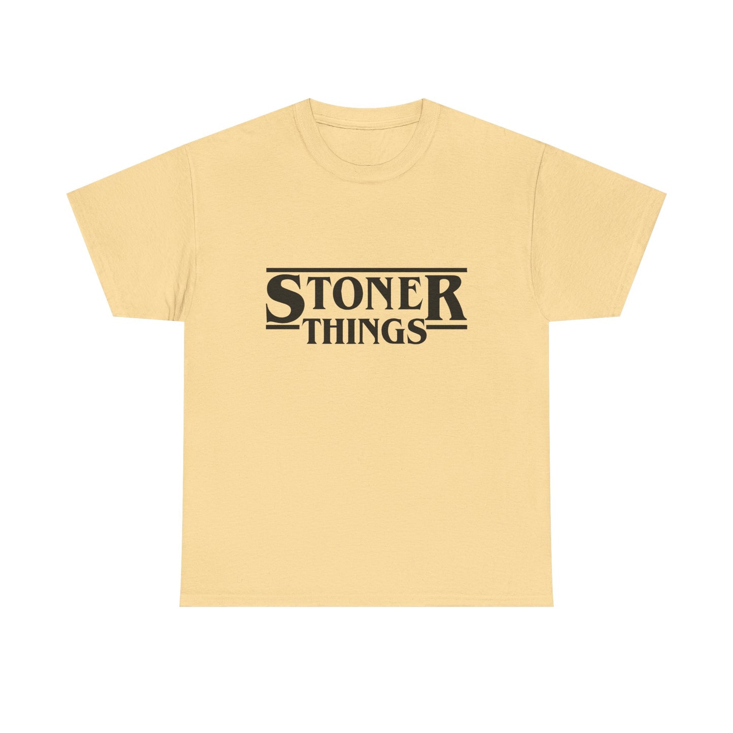 Stoner Things Funny Graphic T Shirt NEW ADULT Tee