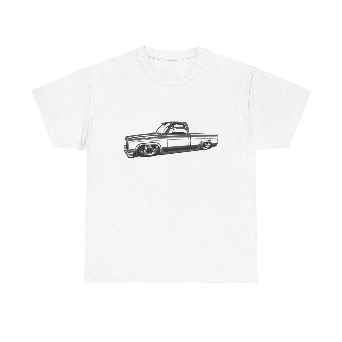 Square Body Chevy Retro Graphic T Shirt NEW Unisex Heavy Cotton Tee