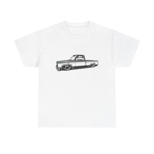 Square Body Chevy Retro Graphic T Shirt NEW Unisex Heavy Cotton Tee