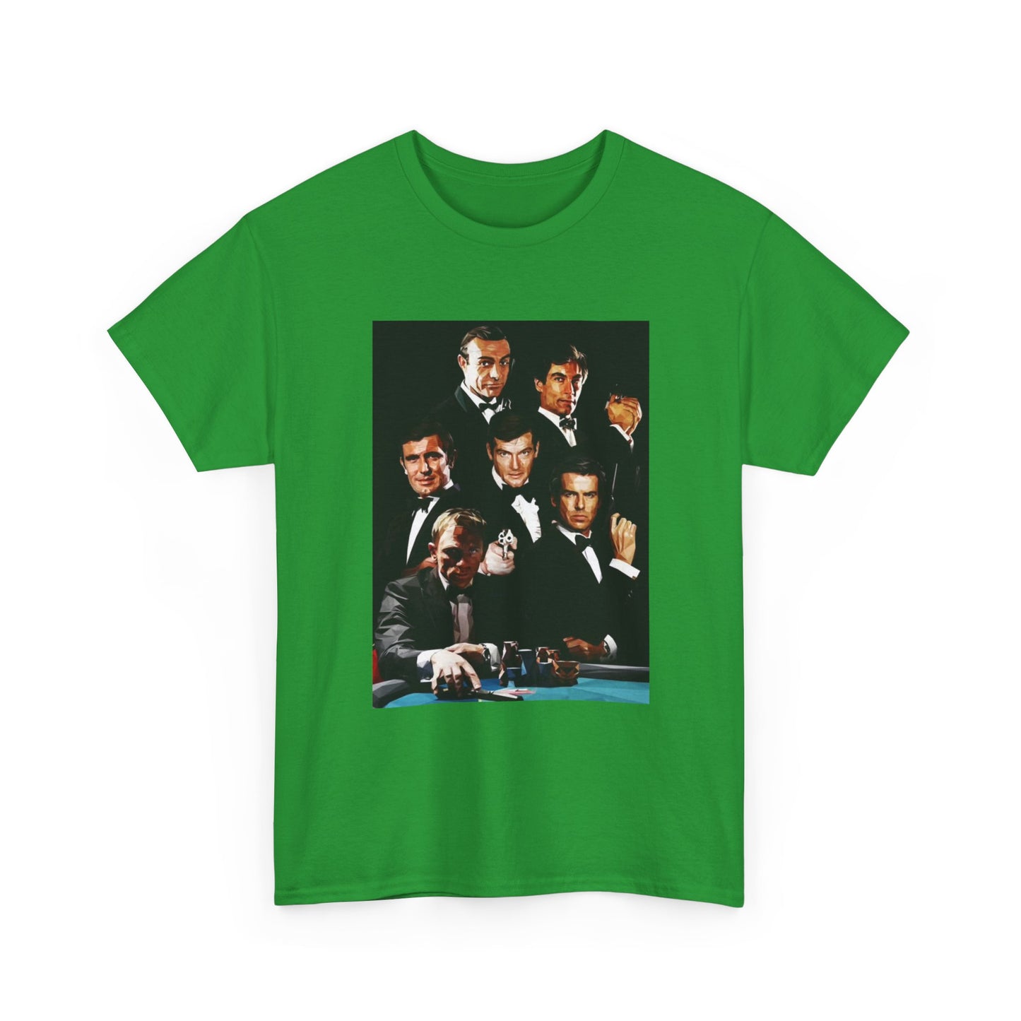 James Bond T-shirt Vintage Bond Collection Merch Unisex Heavy Cotton Tee