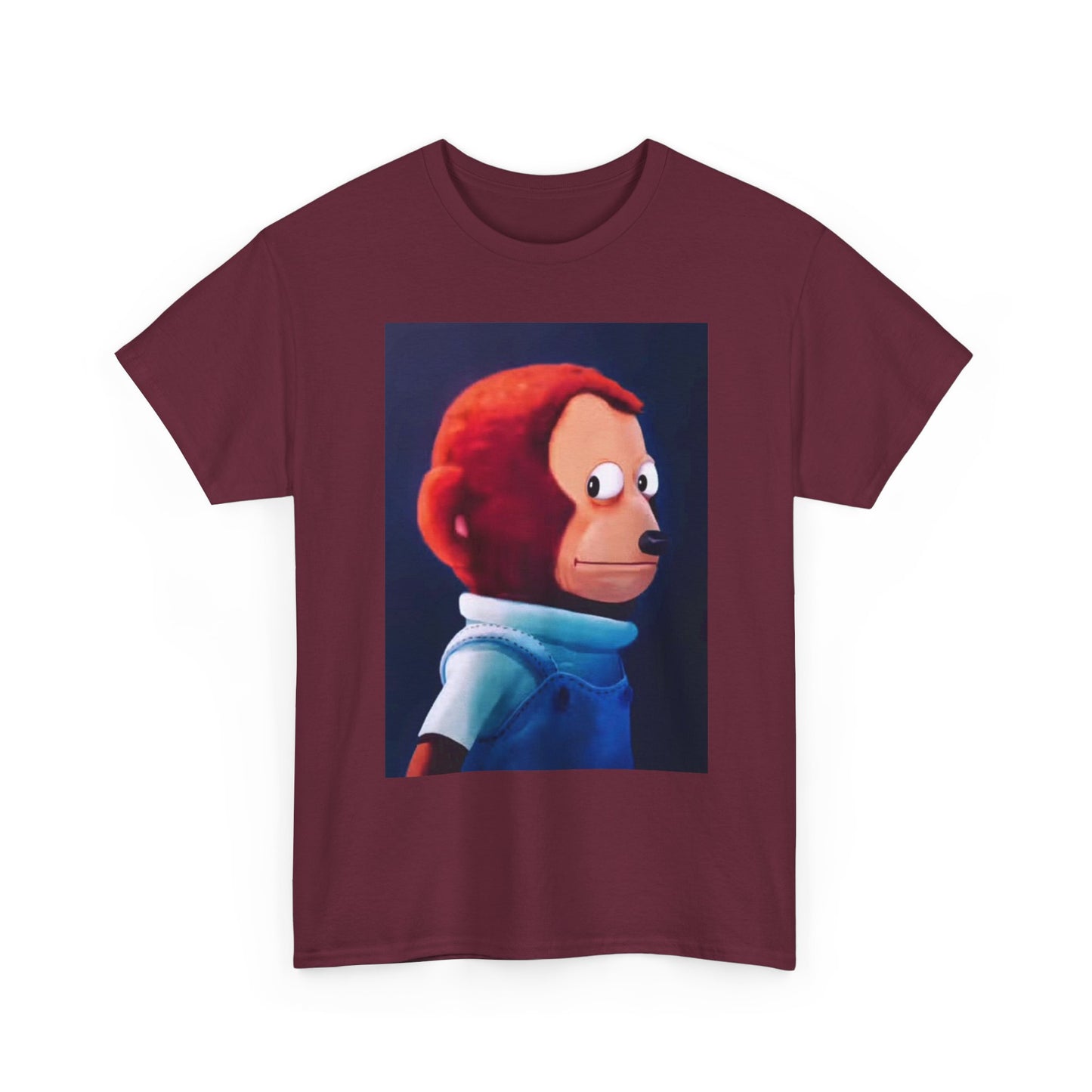 Funny Side Eye Jokes T Shirt MEME Comedy Cartoon Painting Unisex Heavy Cotton