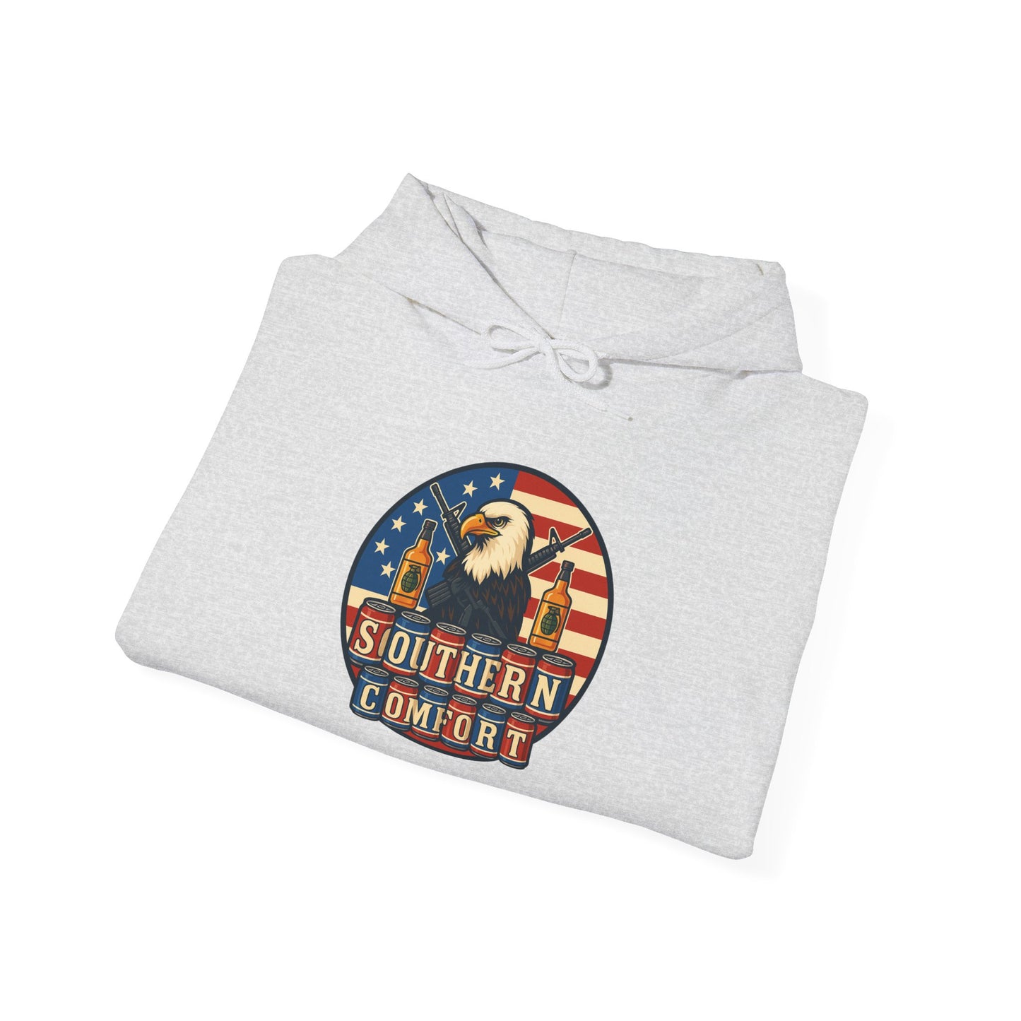 Southern Comfort Hoodie Bald Eagle Unisex Heavy Blend™ Hooded Sweatshirt